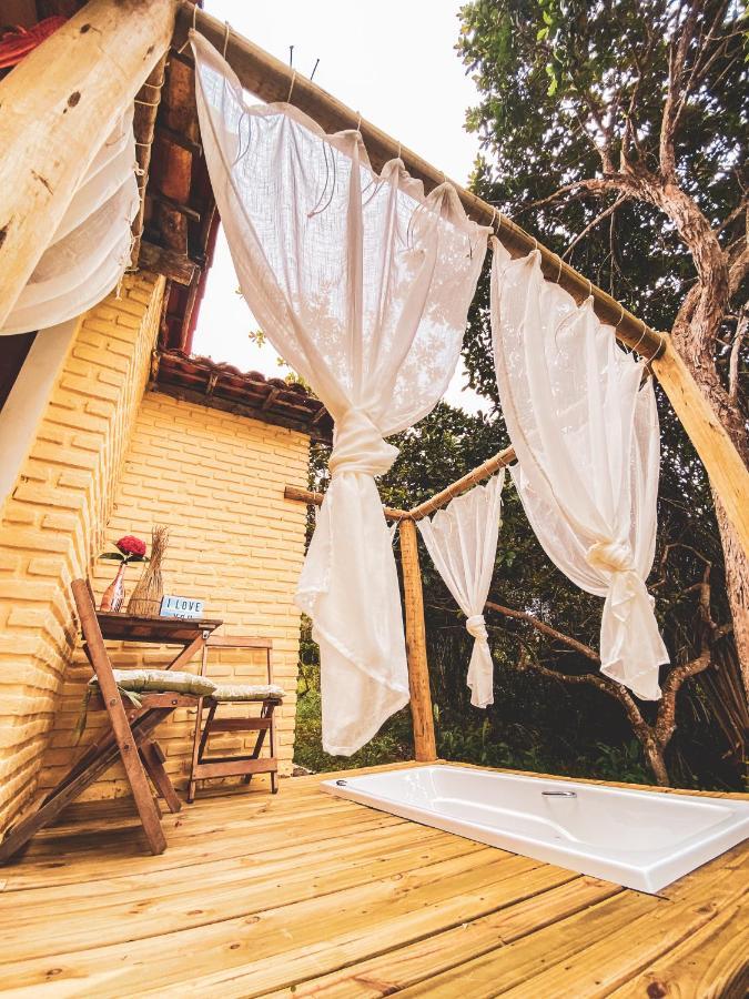 Pousada Bellatrix Ecolodge Castelo da Torre Esterno foto